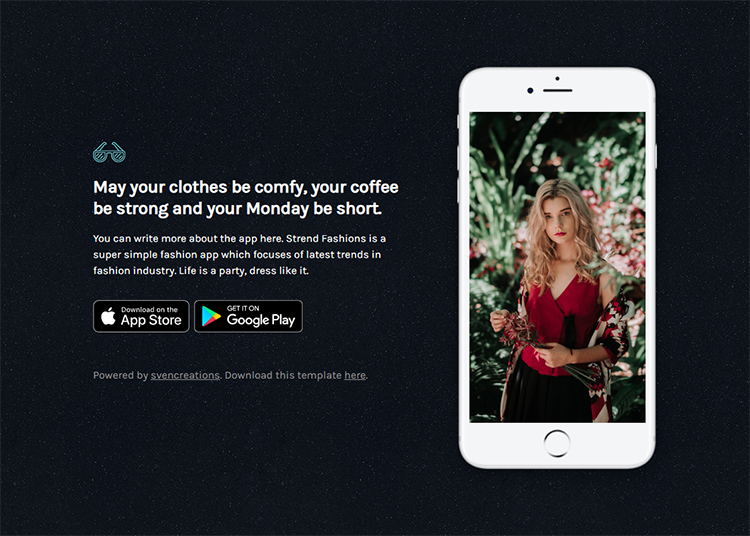 Fashion and Trends Mobile App